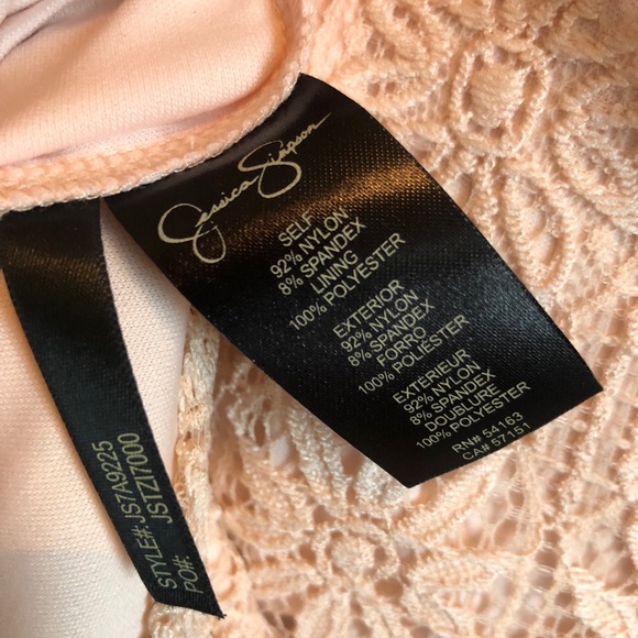 Jessica Simpson Lace Dress - Light Pink / Nude - Picture 6 of 7